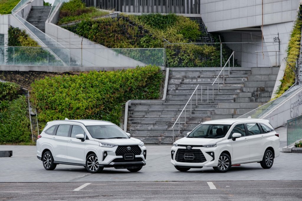 So sánh về ngoại thất của xe Toyota Avanza và Toyota Veloz