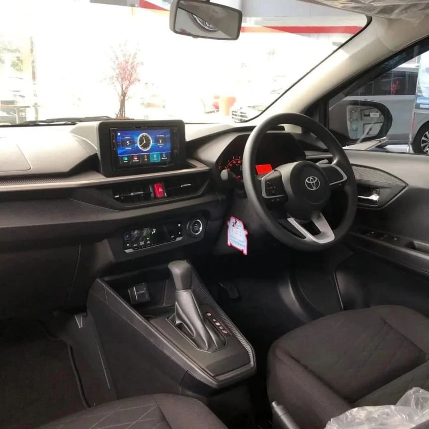 Nội thất của Toyota Wigo 2023