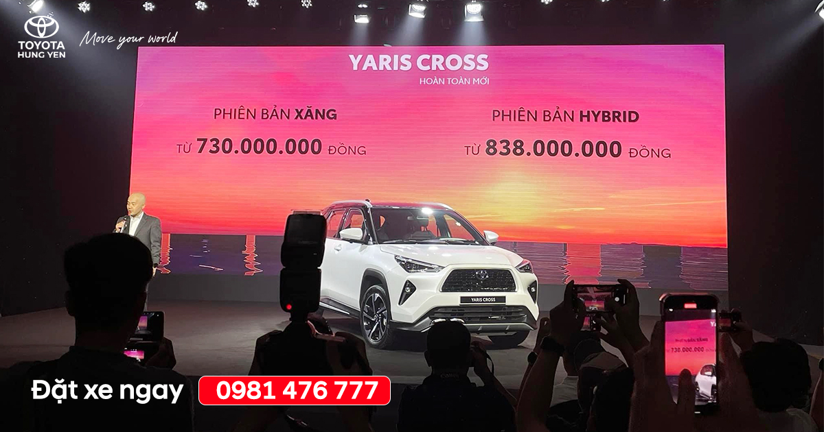 Toyota Yaris Cross 2024 Chính Thức Ra Mắt Tại Việt Nam, Giá Từ 730 Triệu