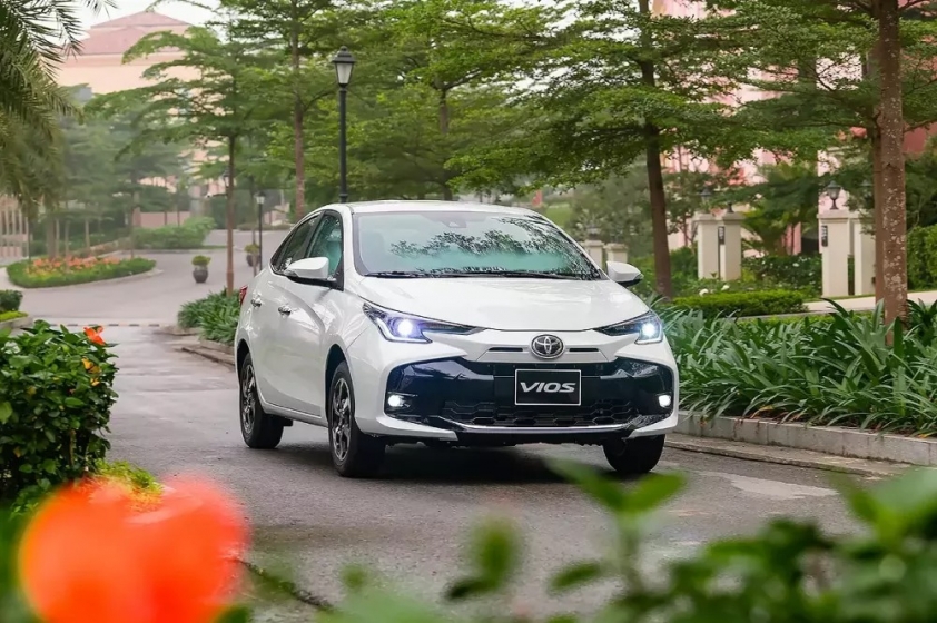 Toyota Vios phiên bản mới tại Việt Nam.