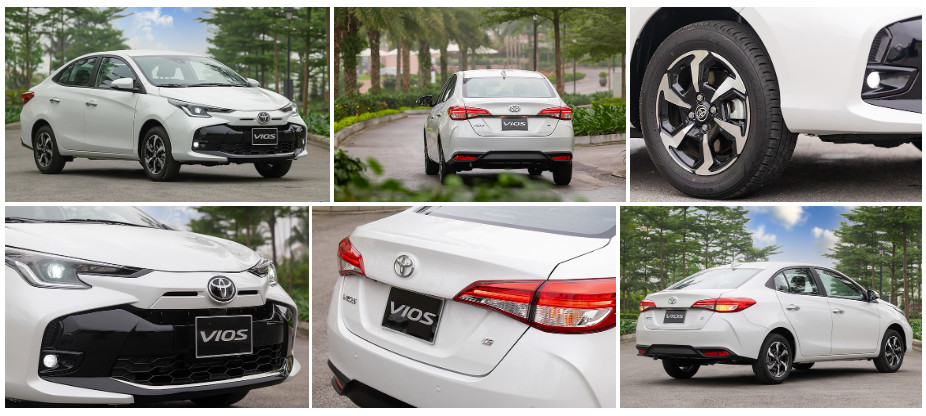 Giá Xe Toyota Vios Niêm Yết Và Lăn Bánh Tháng 8/2024