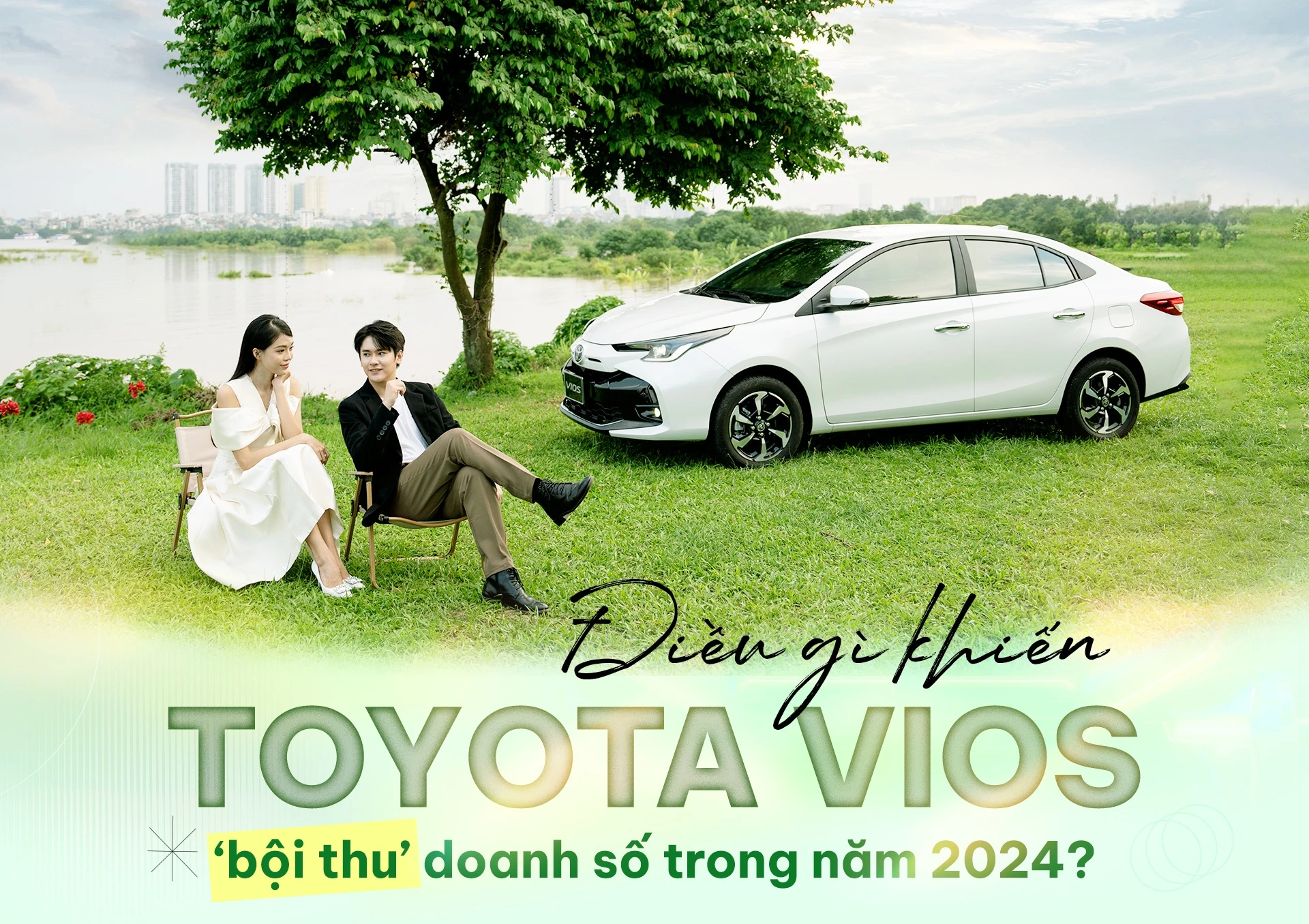 Điều gì khiến Toyota Vios ‘bội thu’ doanh số trong năm 2024?